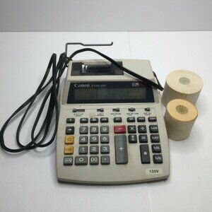Canon P100-DH 12-Digit Display Printing Calculator Extra Paper Rolls